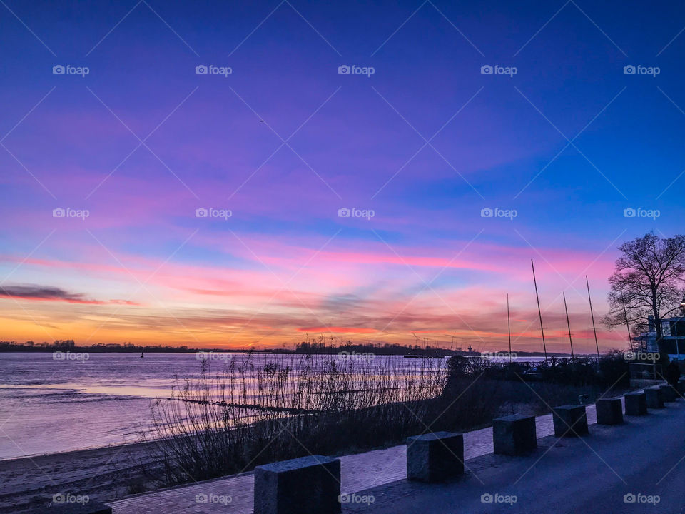 beautiful view of the Elbe