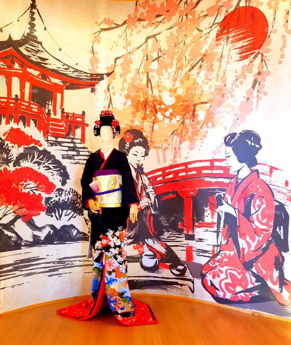 A scene of Japanese style