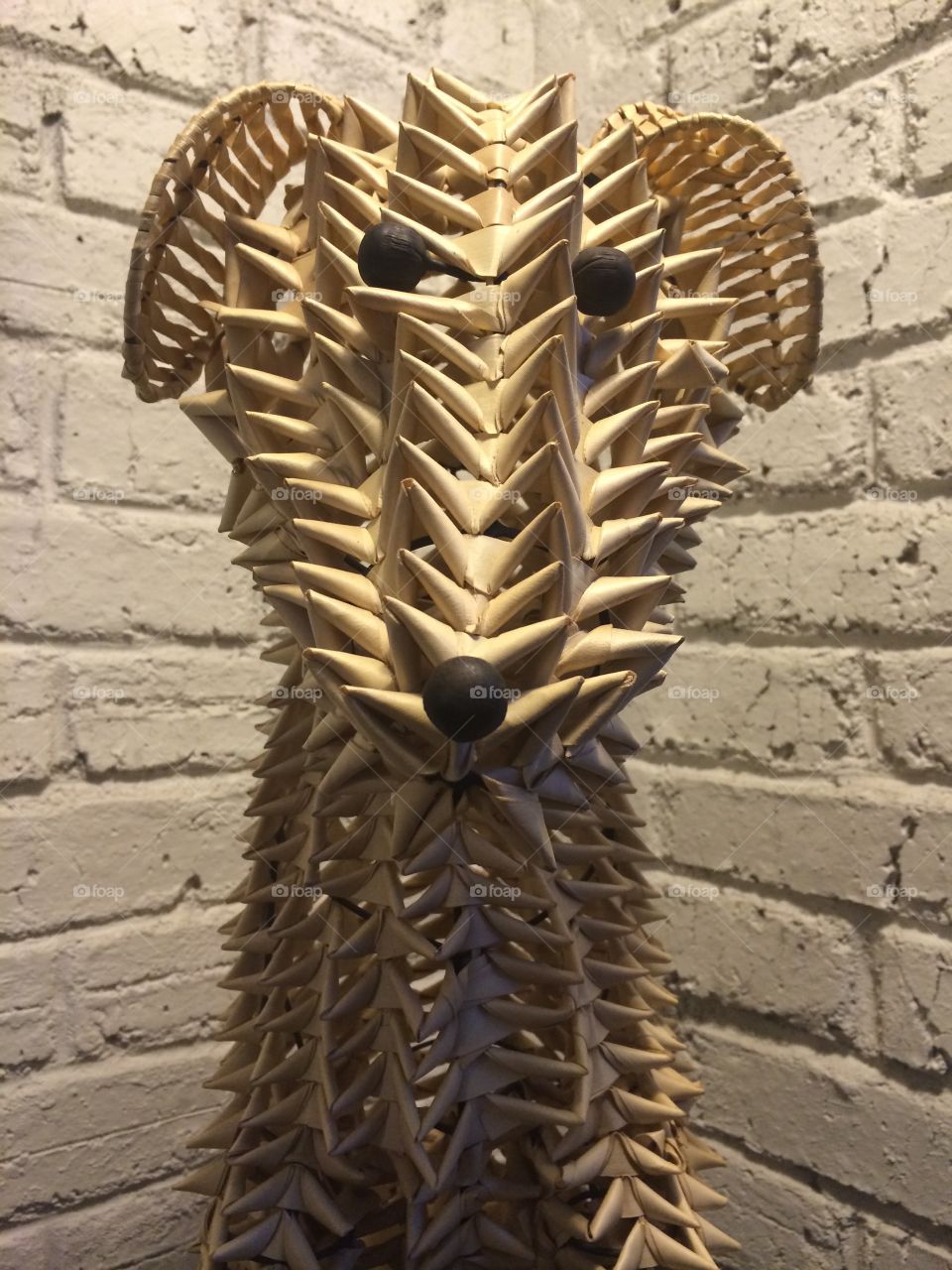 dog shape artwork