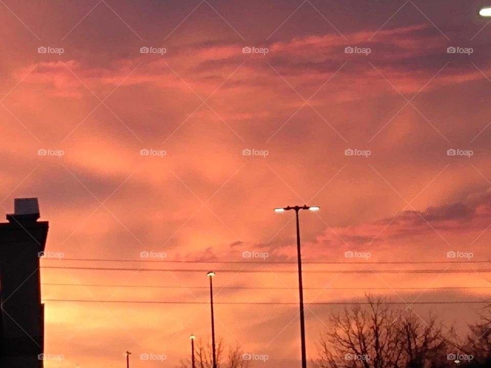 as the sun sets and the clouds roll in is the ending of the day!