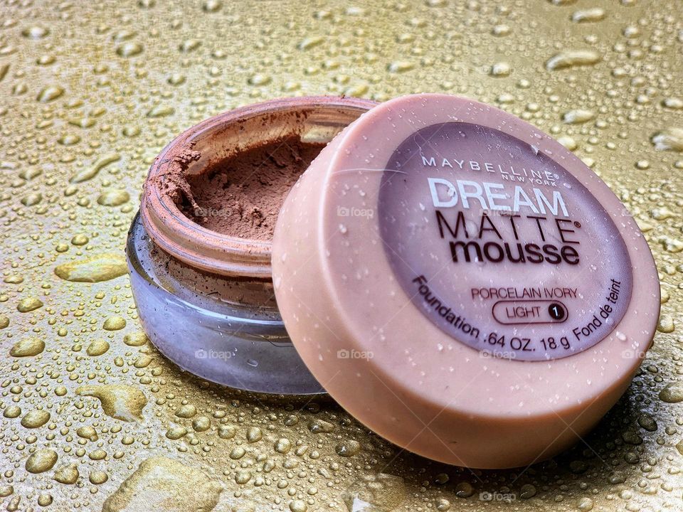 Maybelline Dream Matte mousse foundation.