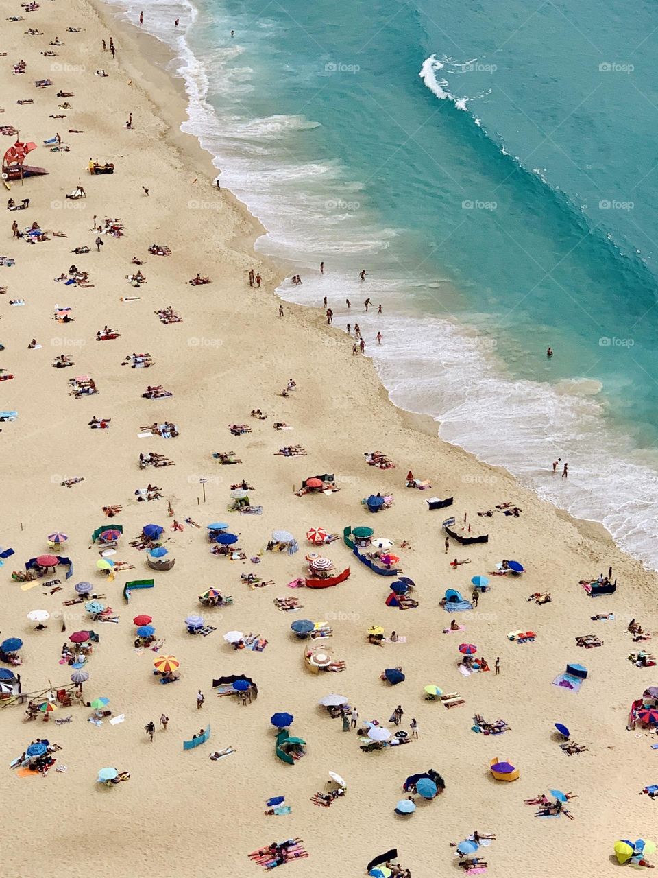 Beach from above 