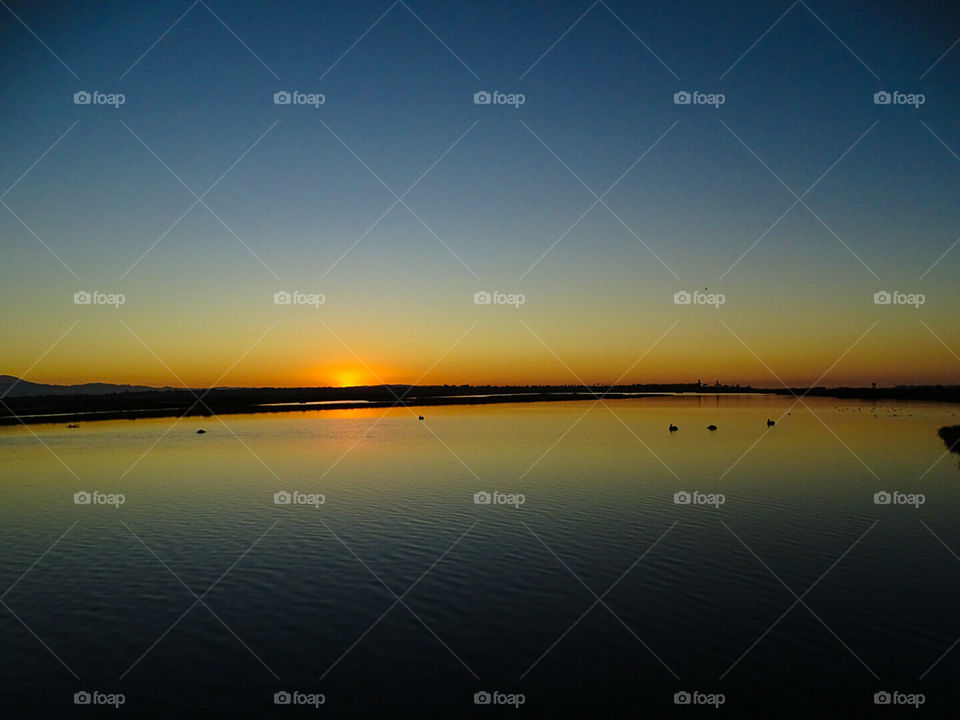 Sunrise at Bolsa Chica Wetlands