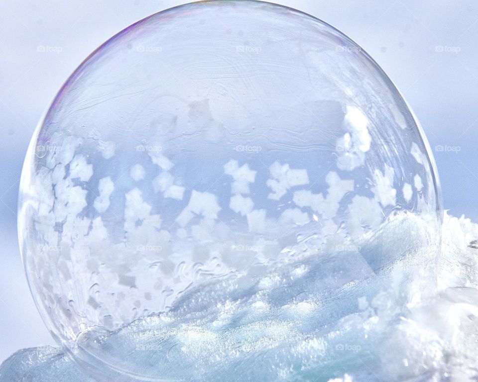 Frozen bubble