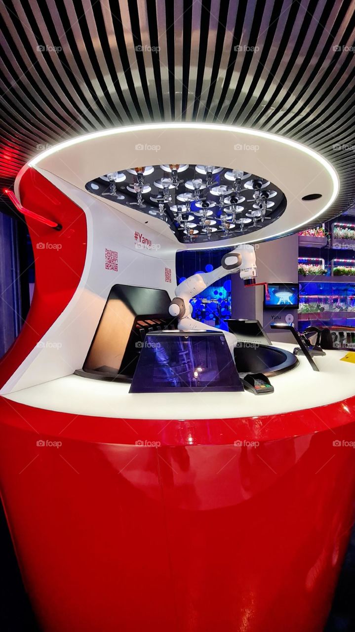 Coffee Robot Machine