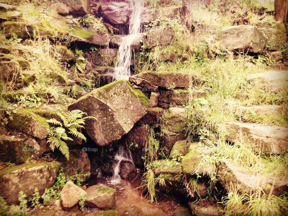 Waterfall at Rivington 