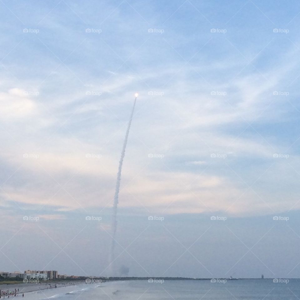 NASA Rocket launch 