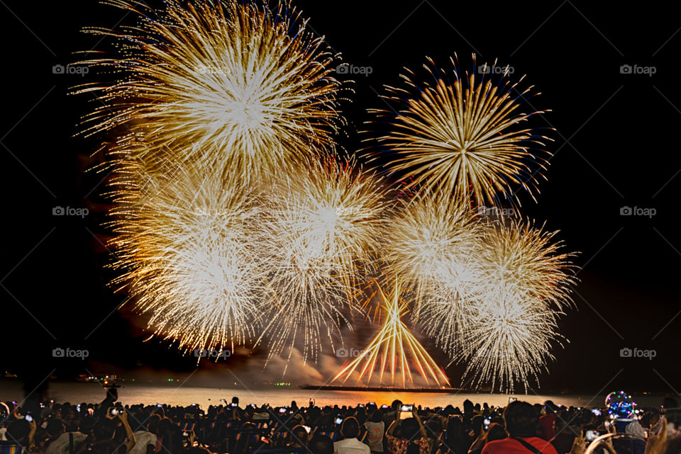 A time to fire work celebration