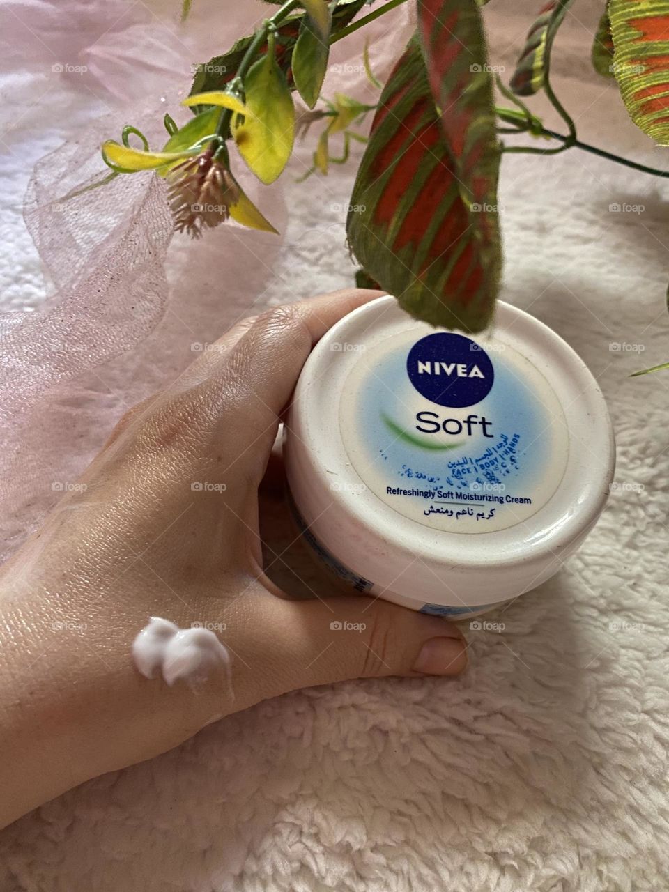 One of the best products I’ve ever tried is Nivea soft cream