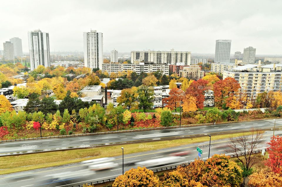 a view from above