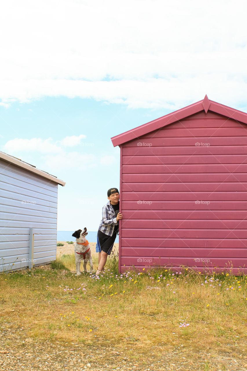 People, Farm, House, Outdoors, Summer