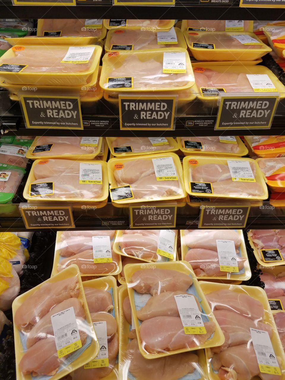 chicken, meat, packaged,