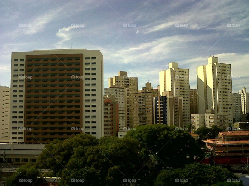 Prédios em Campinas/SP/Brasil.