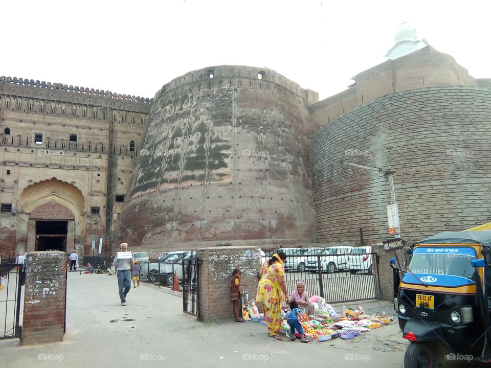 an ancient and historical fort Bathinda city- a monument protected by Govt Of India.