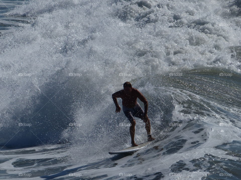 Surfer silhouette #2