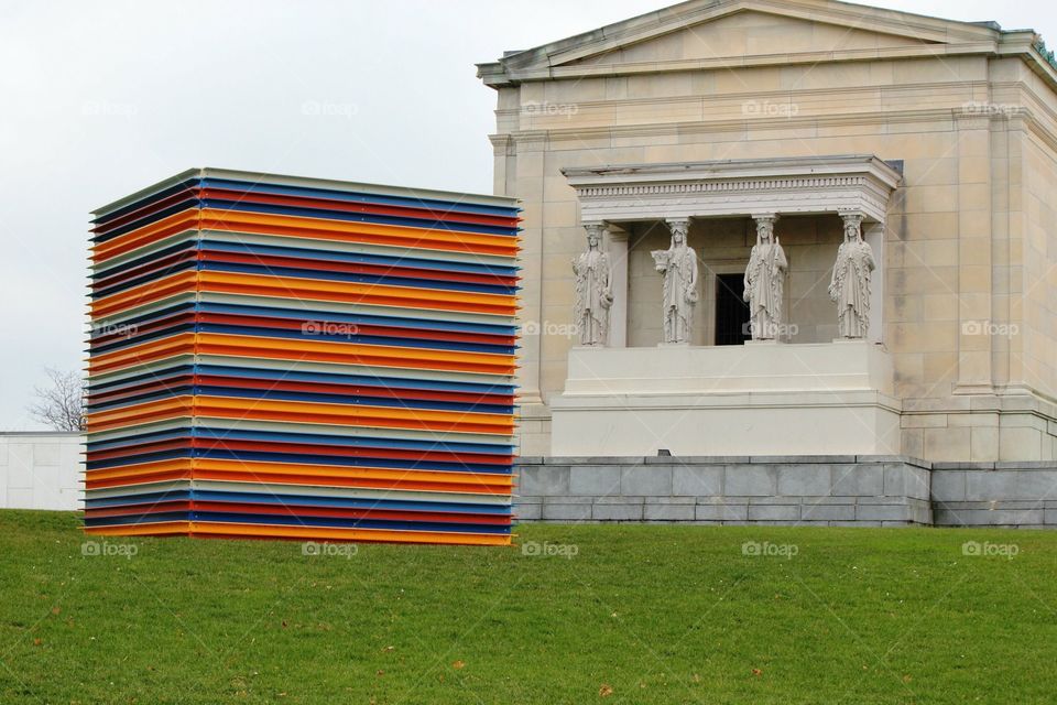 Architecture with color