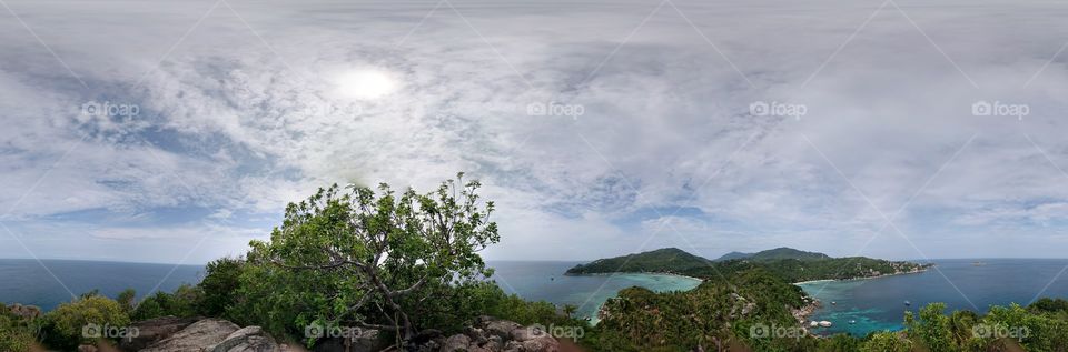 John Suwan View Point at Ko Tao, Thailand
13:56p.m. 10 /10/2015