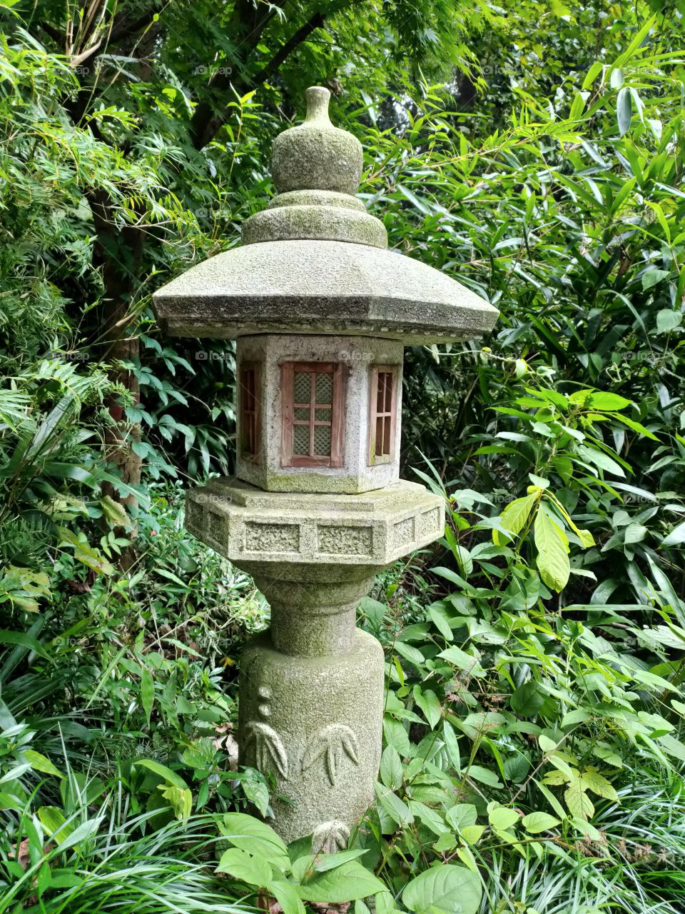 Chinese garden lantern