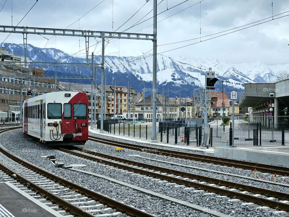 train in Bulle