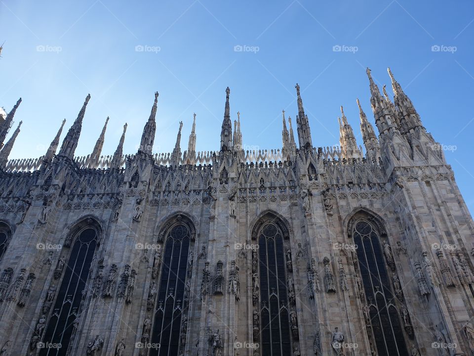 Milan Duomo lateral