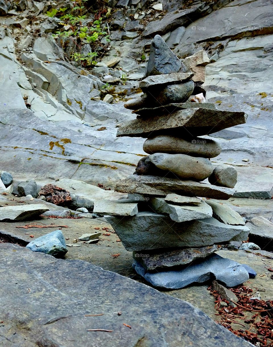 Loving this whole rock stacking thing. We leave them wherever we go hiking or camping!