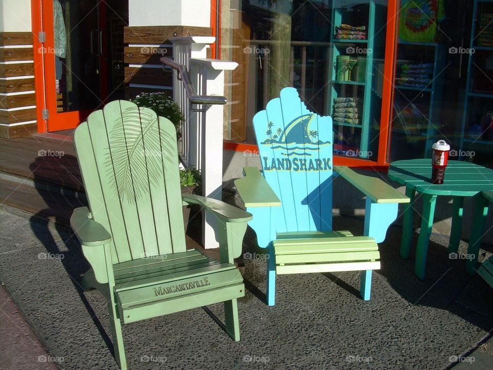 Beach chairs