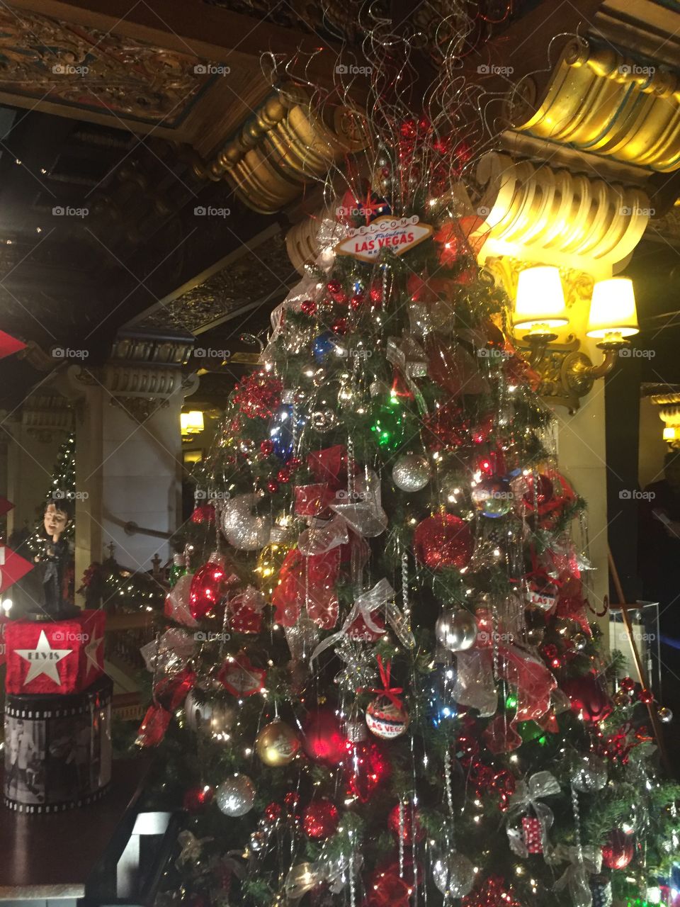 Christmas Tree at the Davenport Hotel