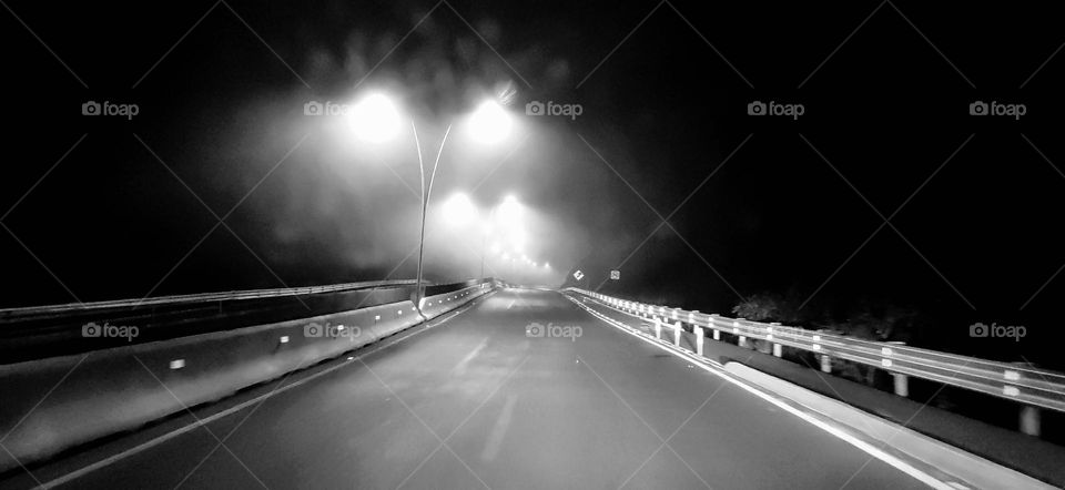 Carretera de noche