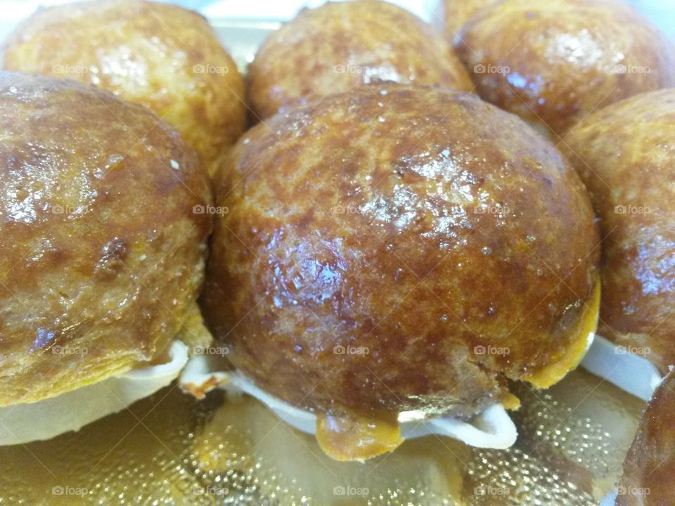 close up of traditional sardinian mini cake