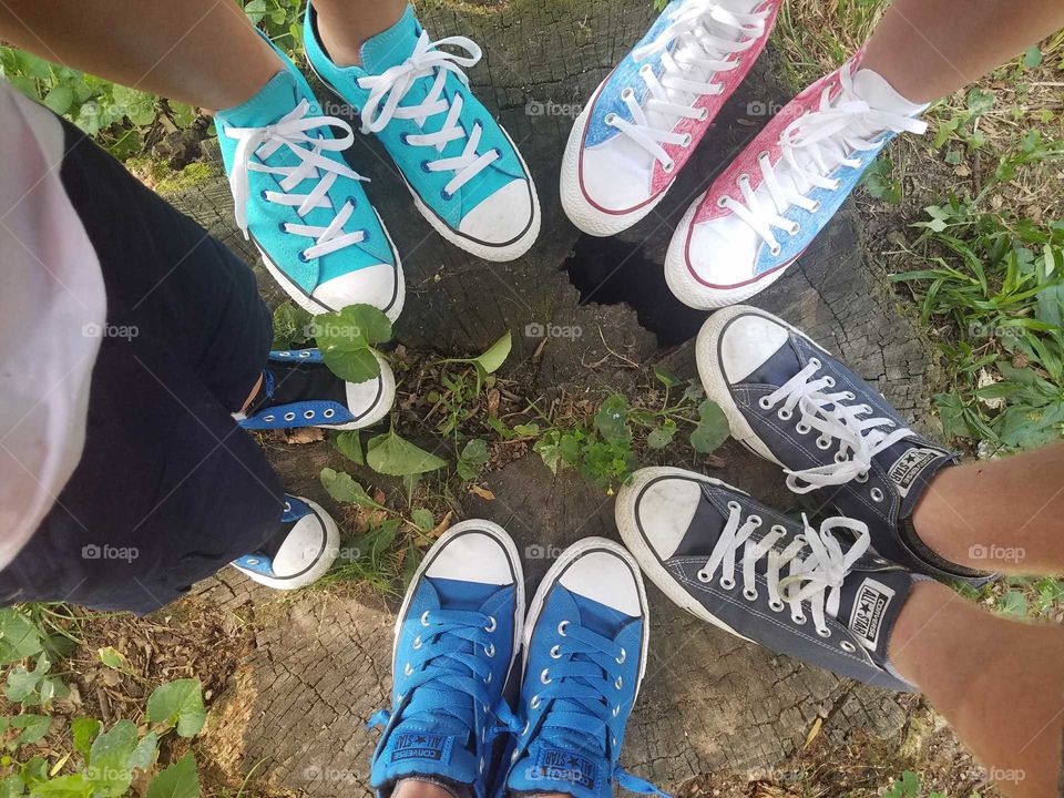 Family Converse shoes Photo
