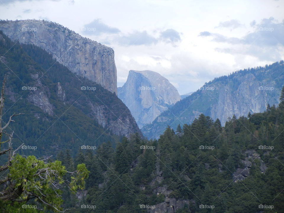 Yosemite valley, half Dome
