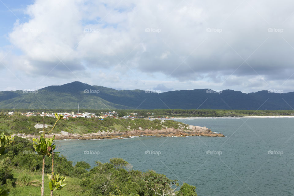 Barra da lagoa Beach in Florianopolis Santa Catarina Brazil