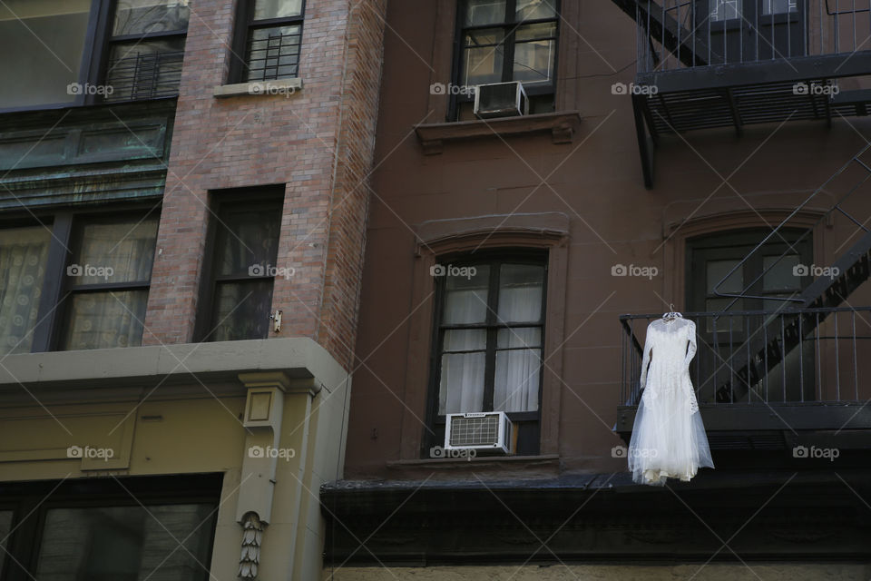 Wedding dress in New York