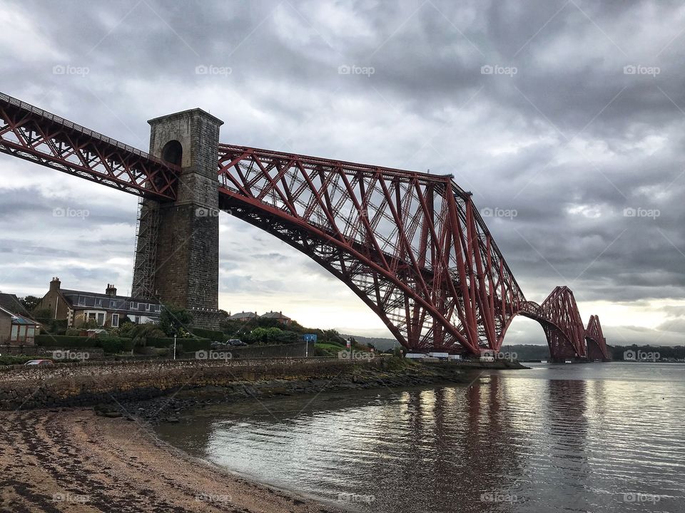 Forth Rail Bridge on the Firth of Forth