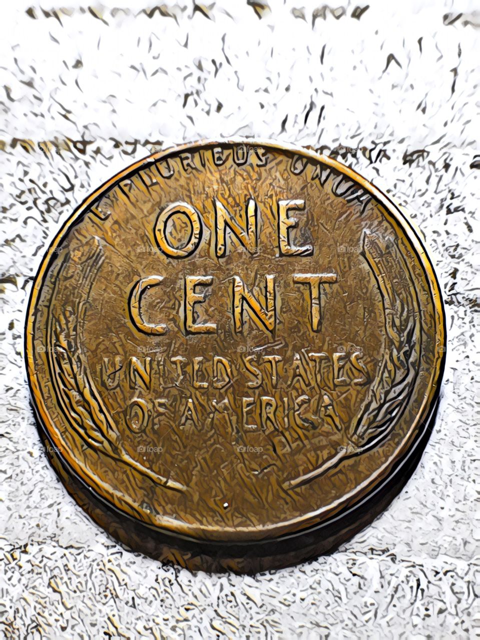 One cent