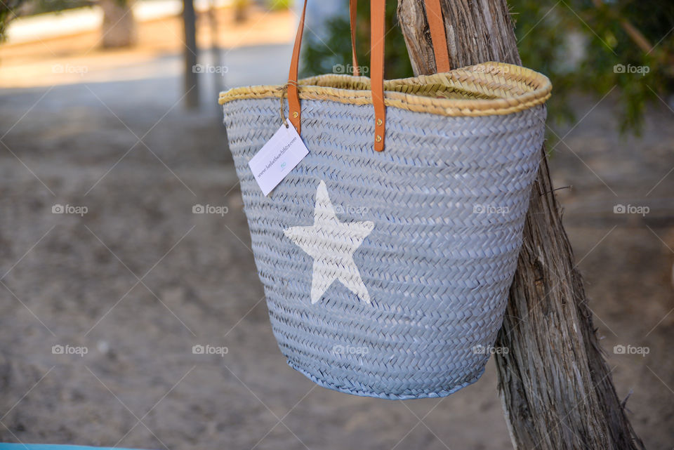 Basket on a tree