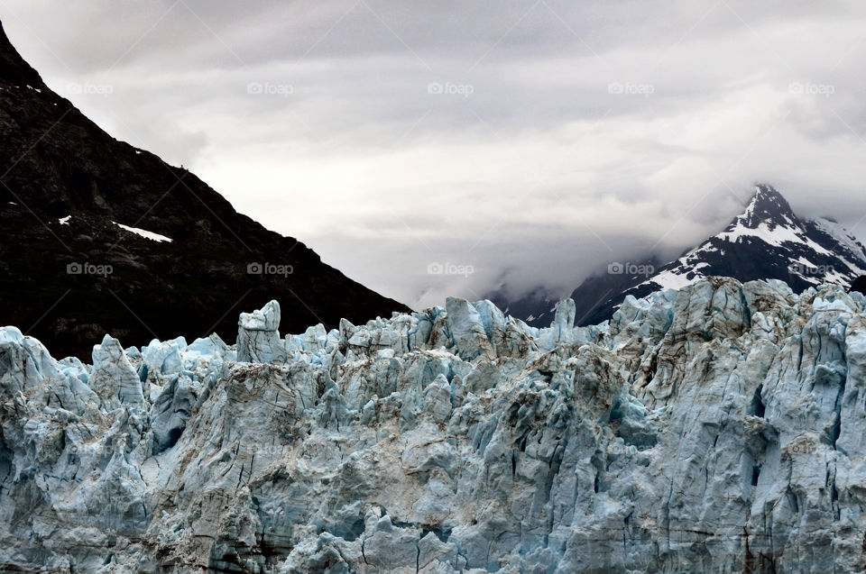 snow mountain ice hill by refocusphoto