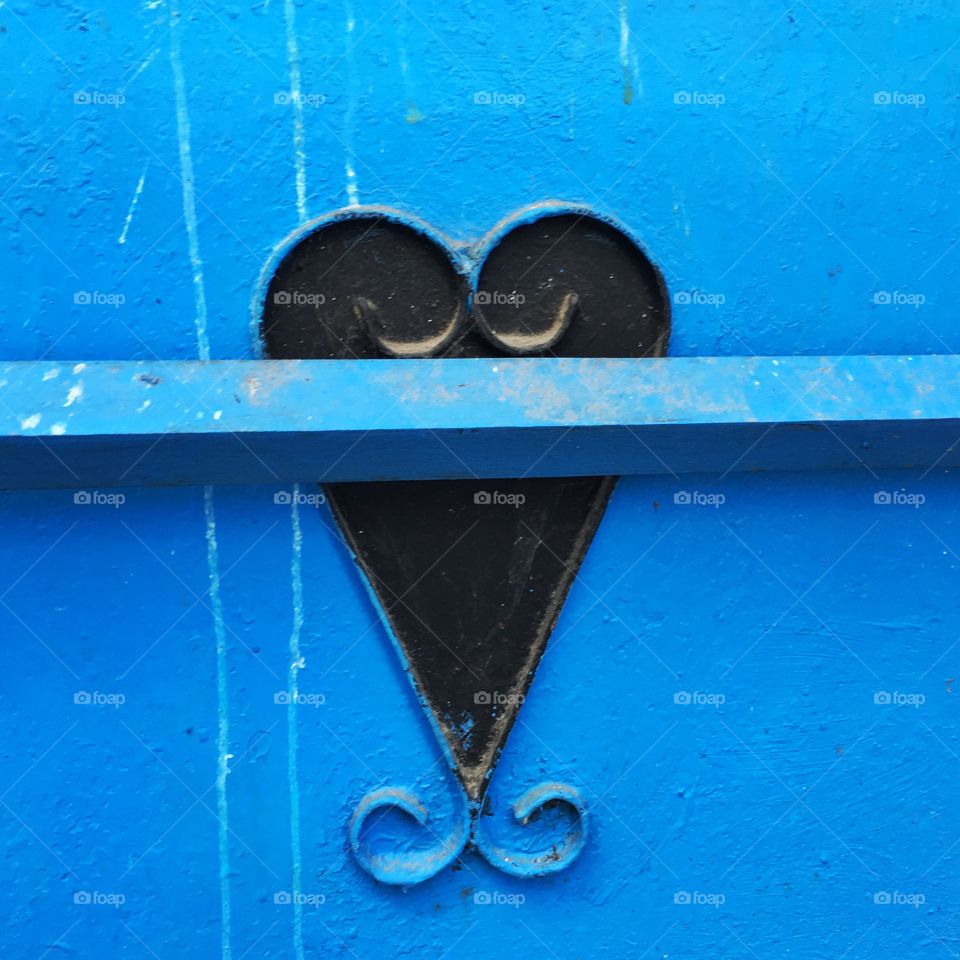 You can find hearts anywhere especially in beautiful Morocco! 