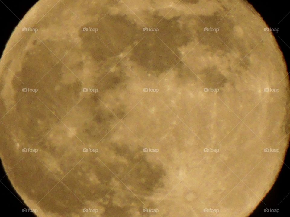 Moon closeup 
