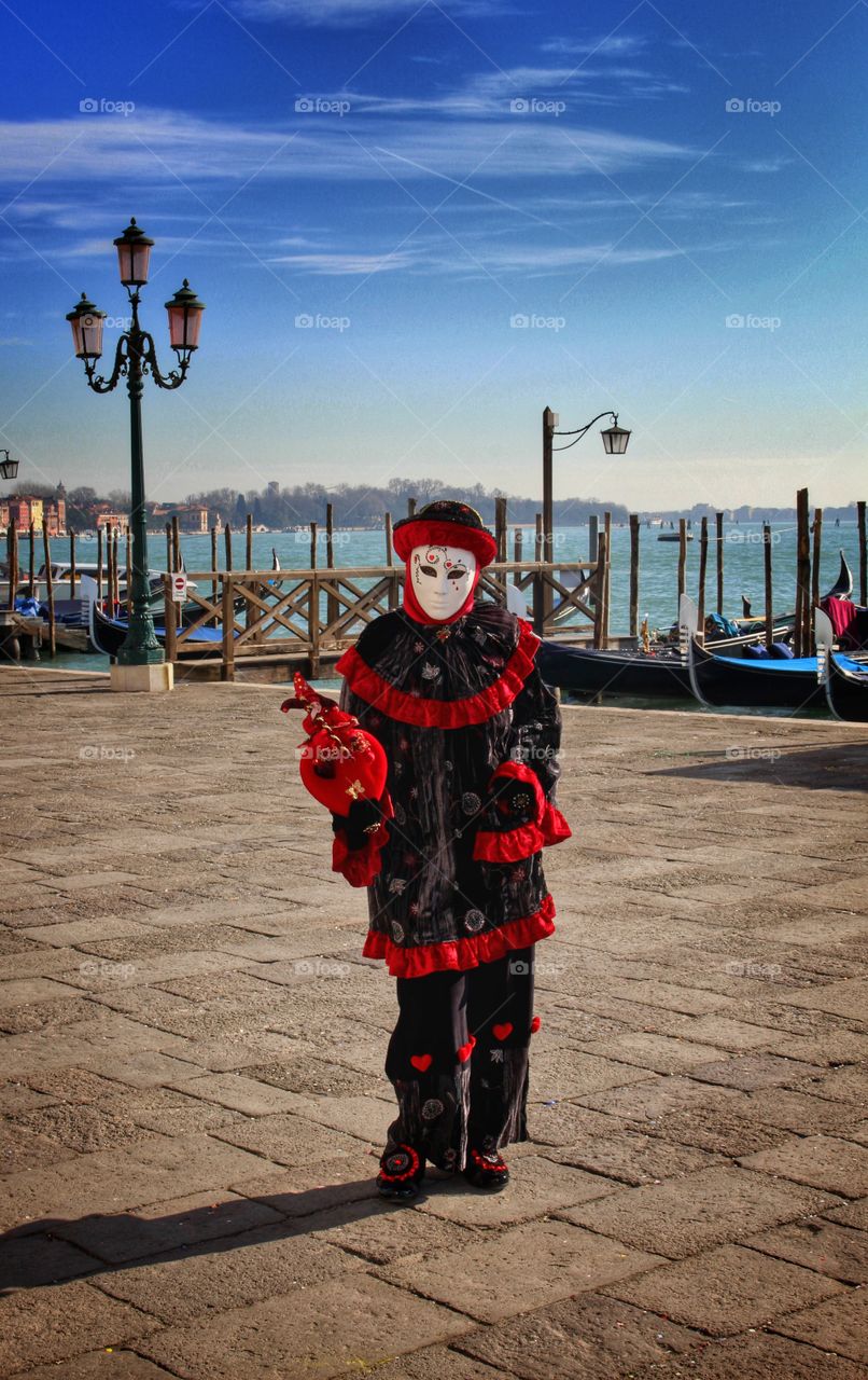 Carnevale costume in Venice 