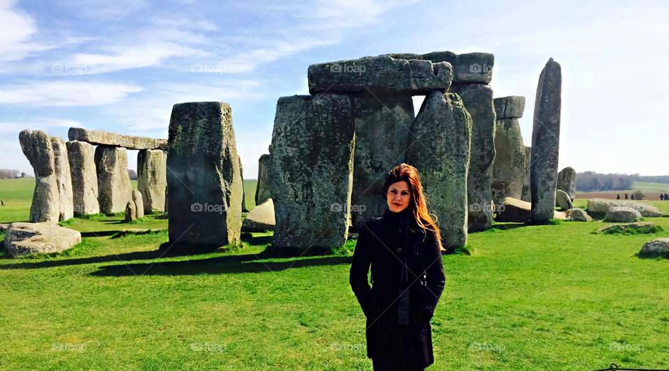 The monument of Stonehenge