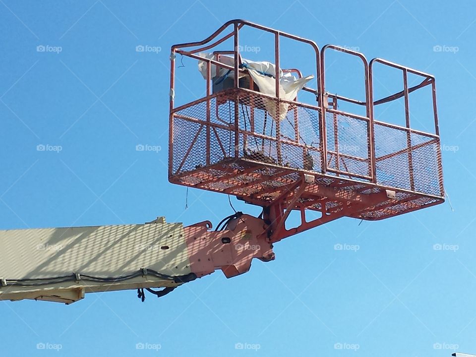 Construction crane bucket