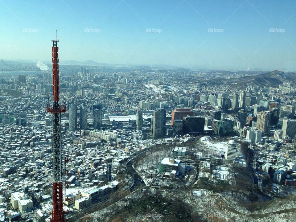 Seoul city view