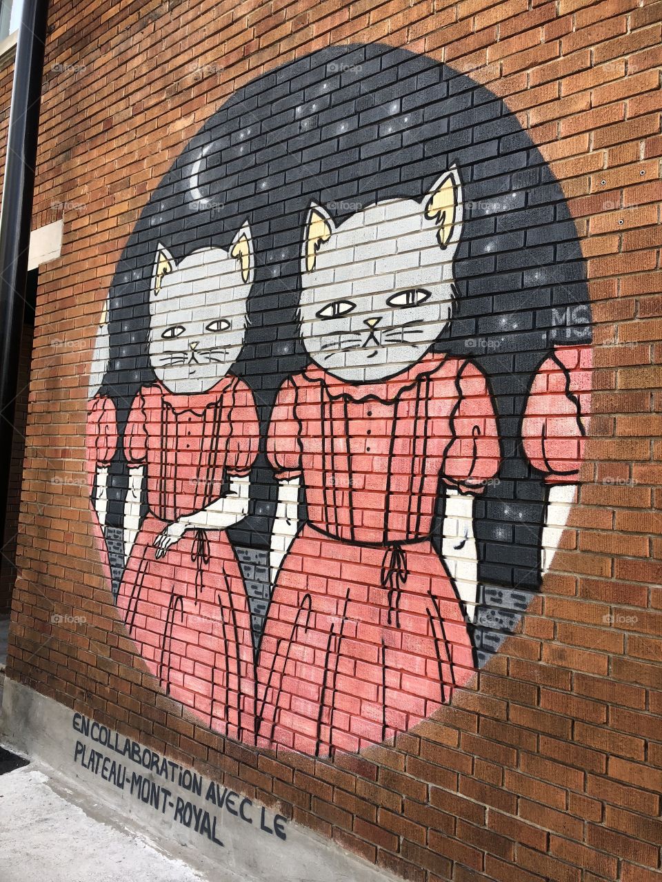 Street art. Montreal, Quebec 