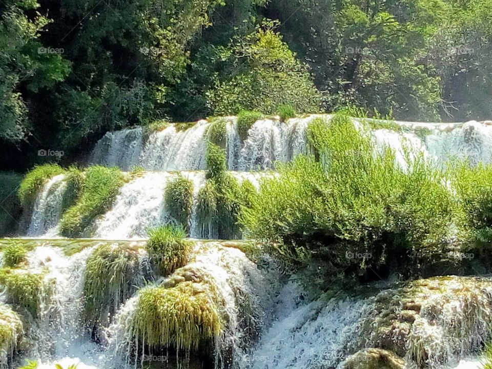 waterfalls of Krka