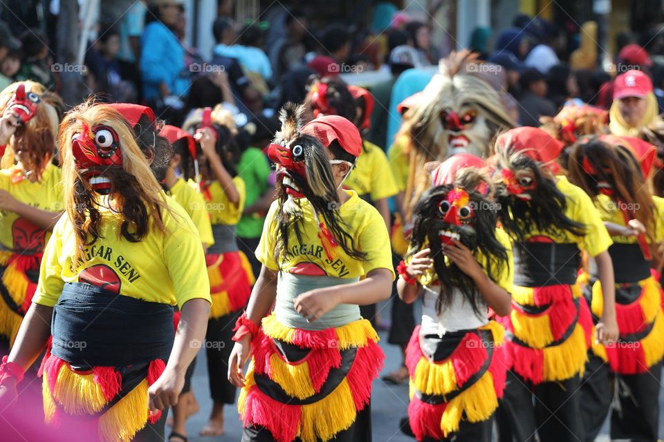 Archipelago Reog Mask Carnival