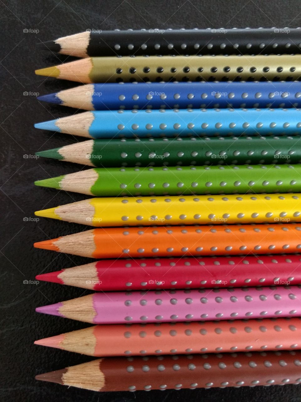 Color Pencils. Colour.