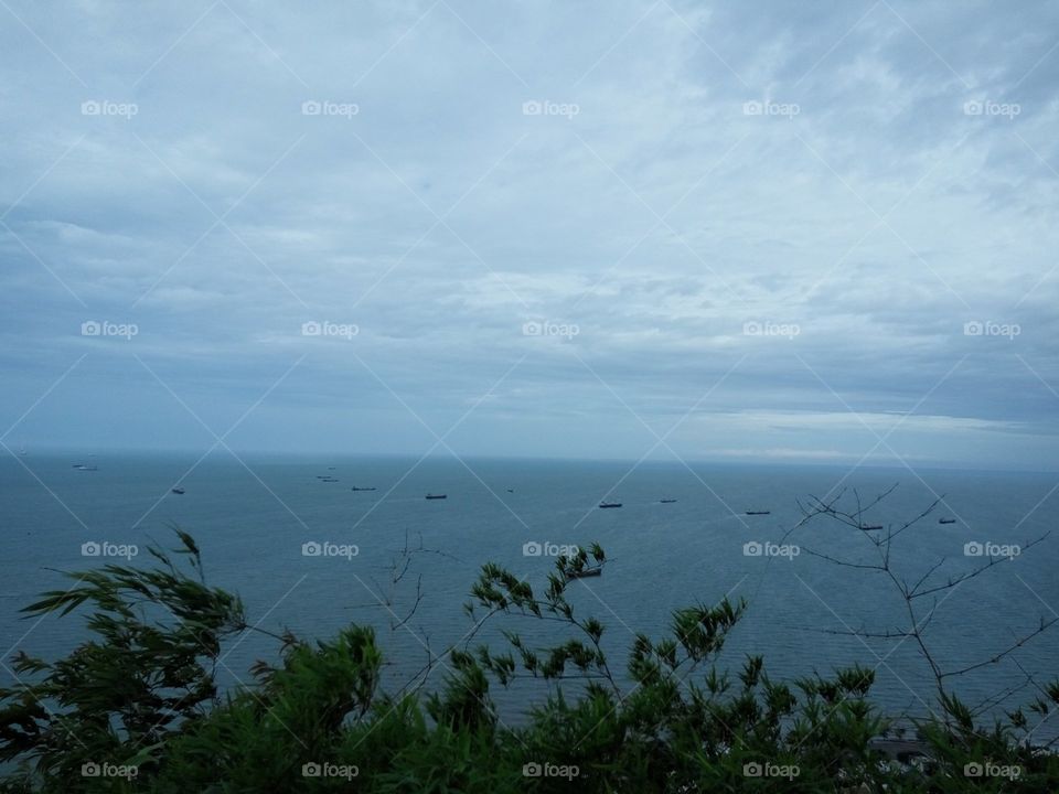 Landscape, Sea, Water, Ocean, Beach