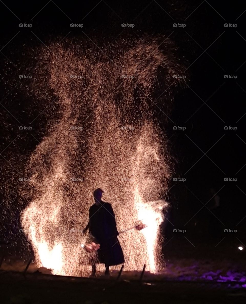 caldera par la compagnie fiction arts