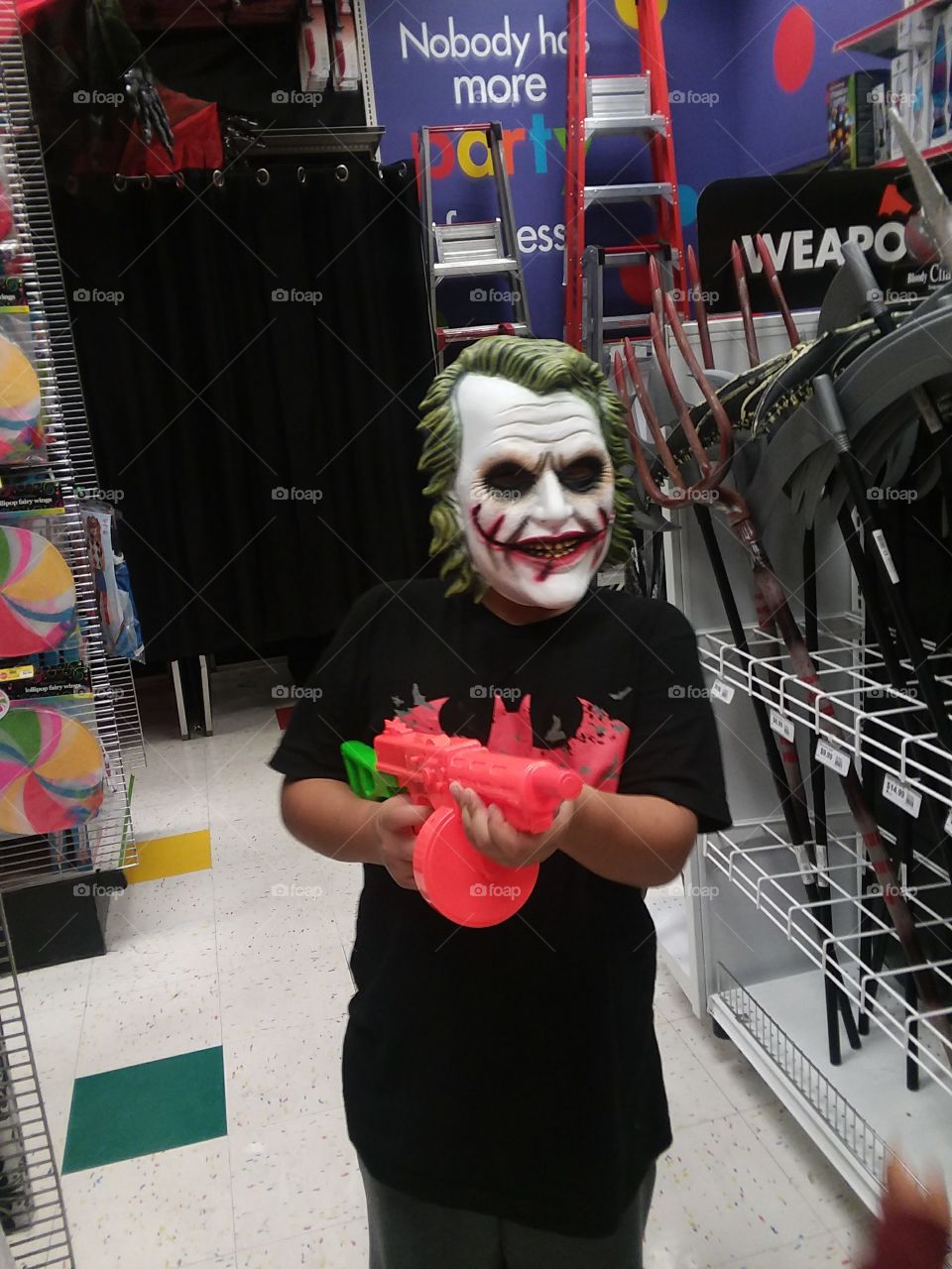 Creepy Kid Joker Halloween